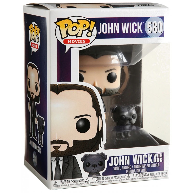 Pop! John Wick 580: John Wick With Dog
